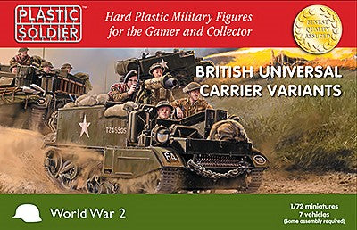 WW2V20033 1/72 BRITISH UNIVERSAL CARRIER VARIANTS