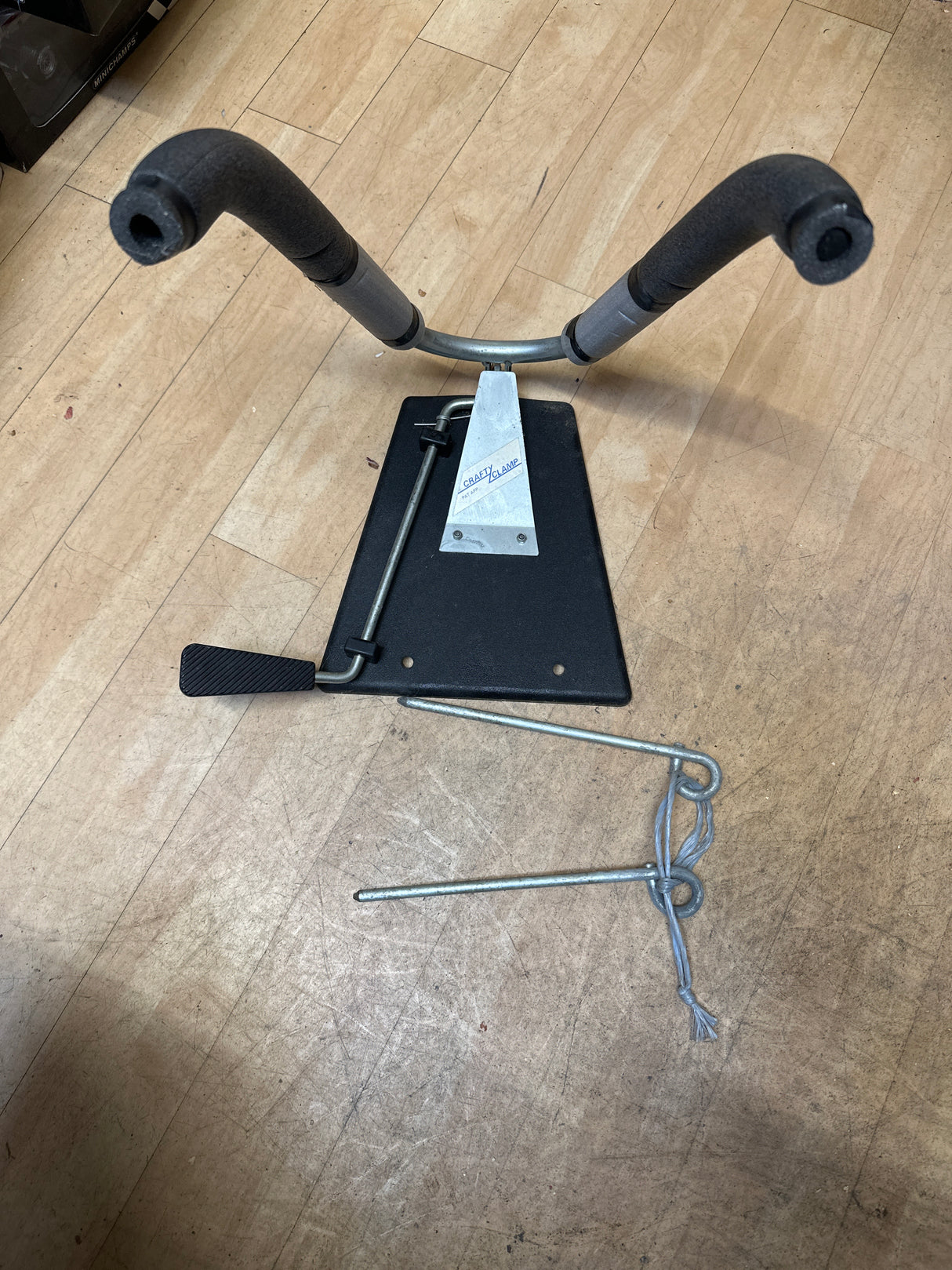 Second hand Ctafty Clamp Model Restrainer with foot release