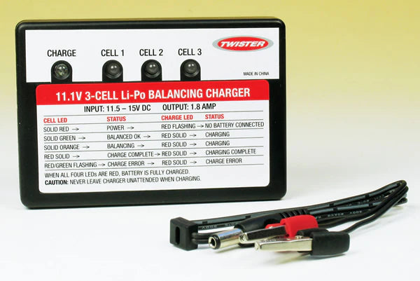 Twister 3D Storm/3DX Lipo Balancing Charger (Box 95)