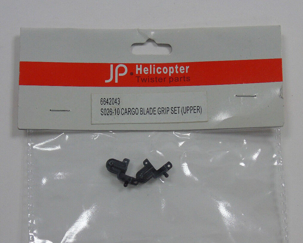 6642043 JP Helicopter Spares Twister S026-10 Cargo Blade Grip Set (Upper) (Box 78)