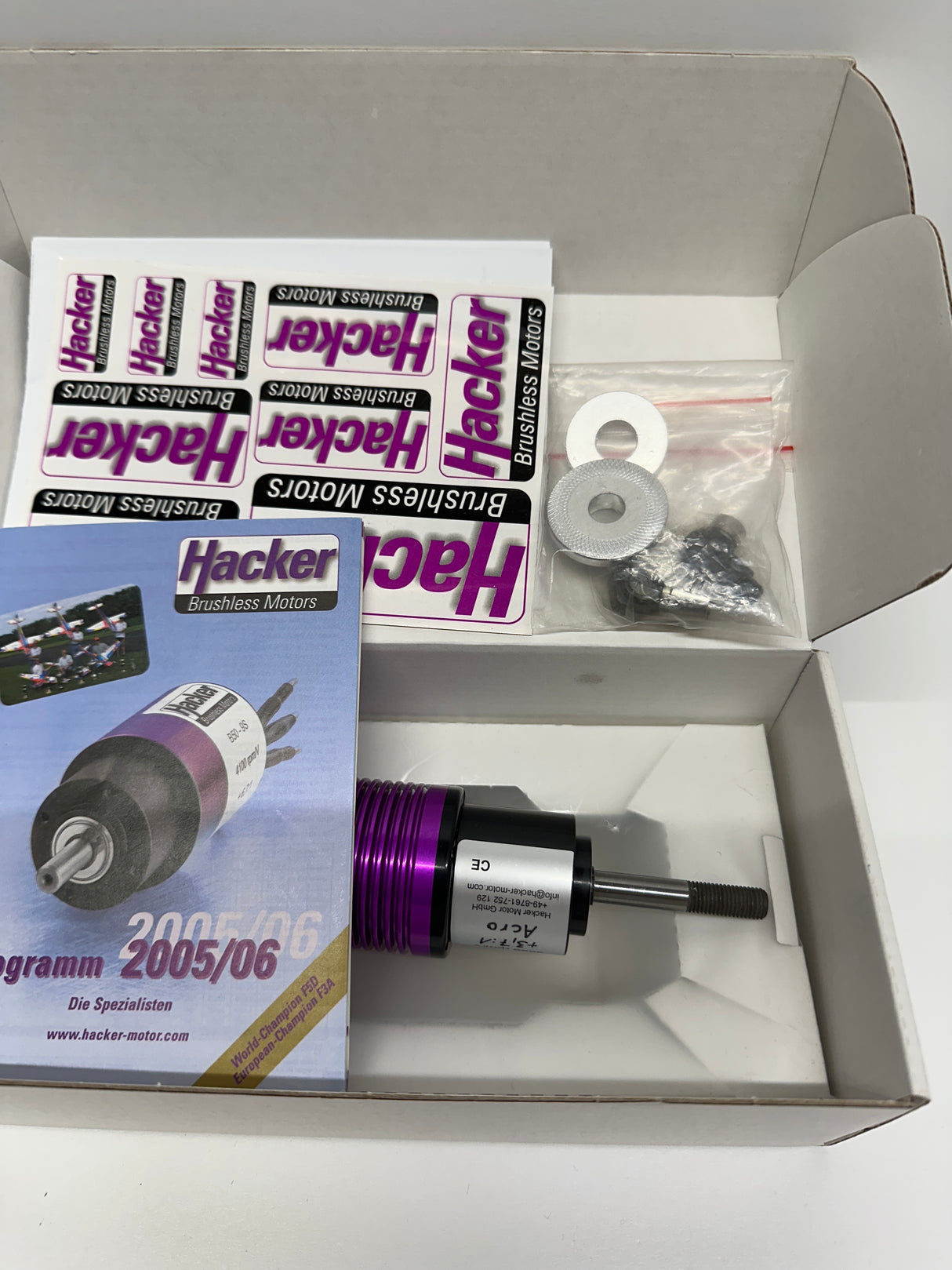 Hacker C50-10S Geared 3.7:1 Ratio Acro 3696 rpm Brushless motor