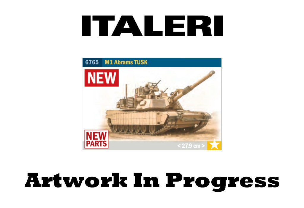 ITALERI 1/35 M1 Abrams TUSK Tank 6765