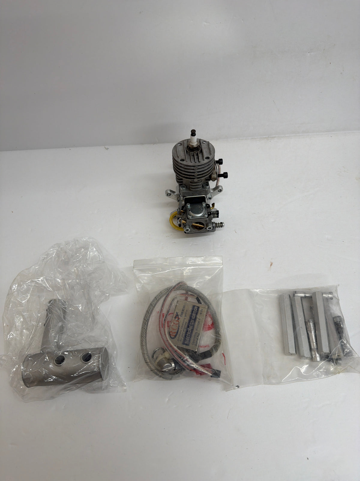RCGF 15cc Single Cylinder Side Exhaust 2-Stroke Petrol Engine Second Hand