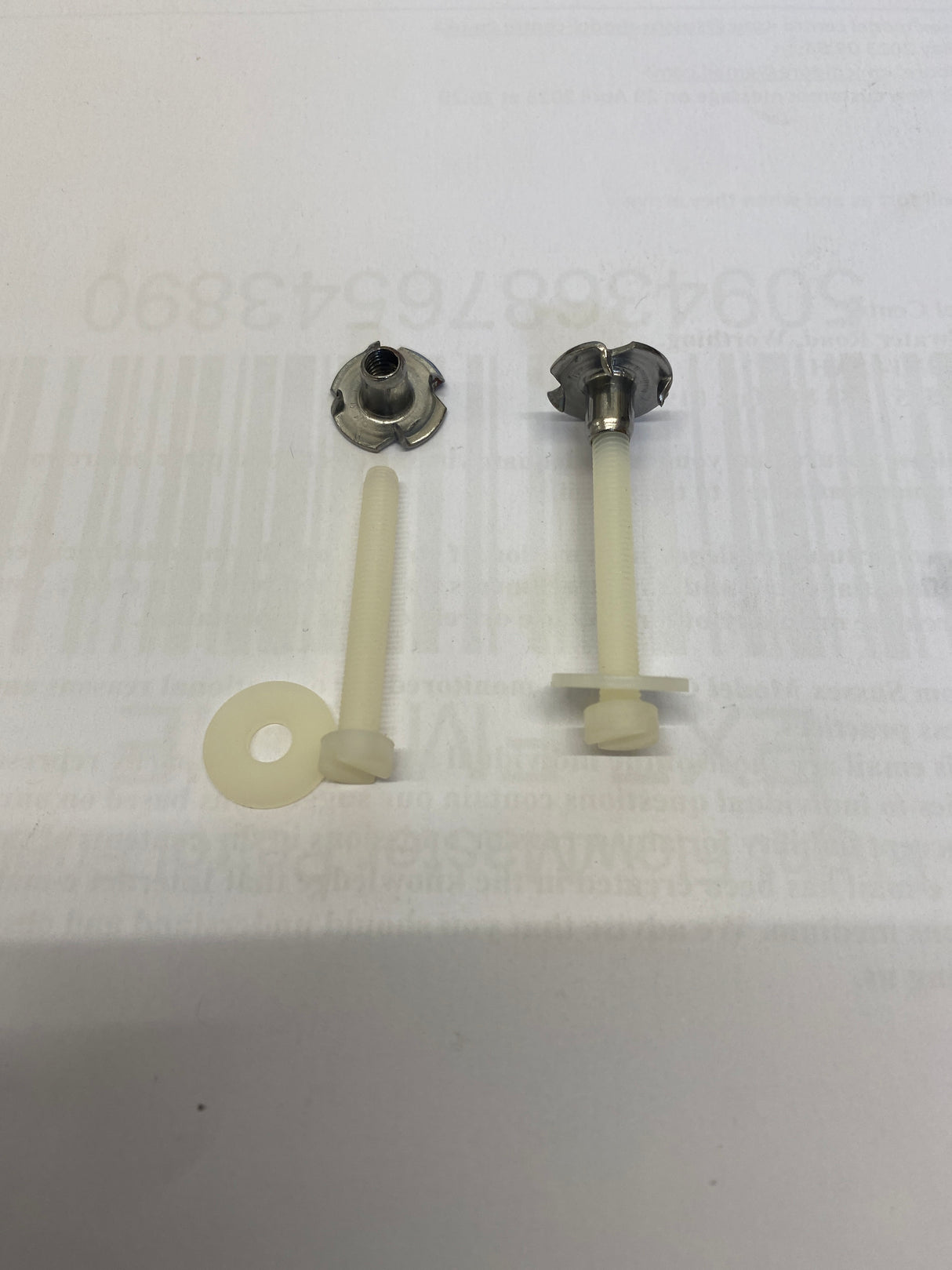 Flair Wingbolt M5 40mm with washer and captive nuts (pk2)