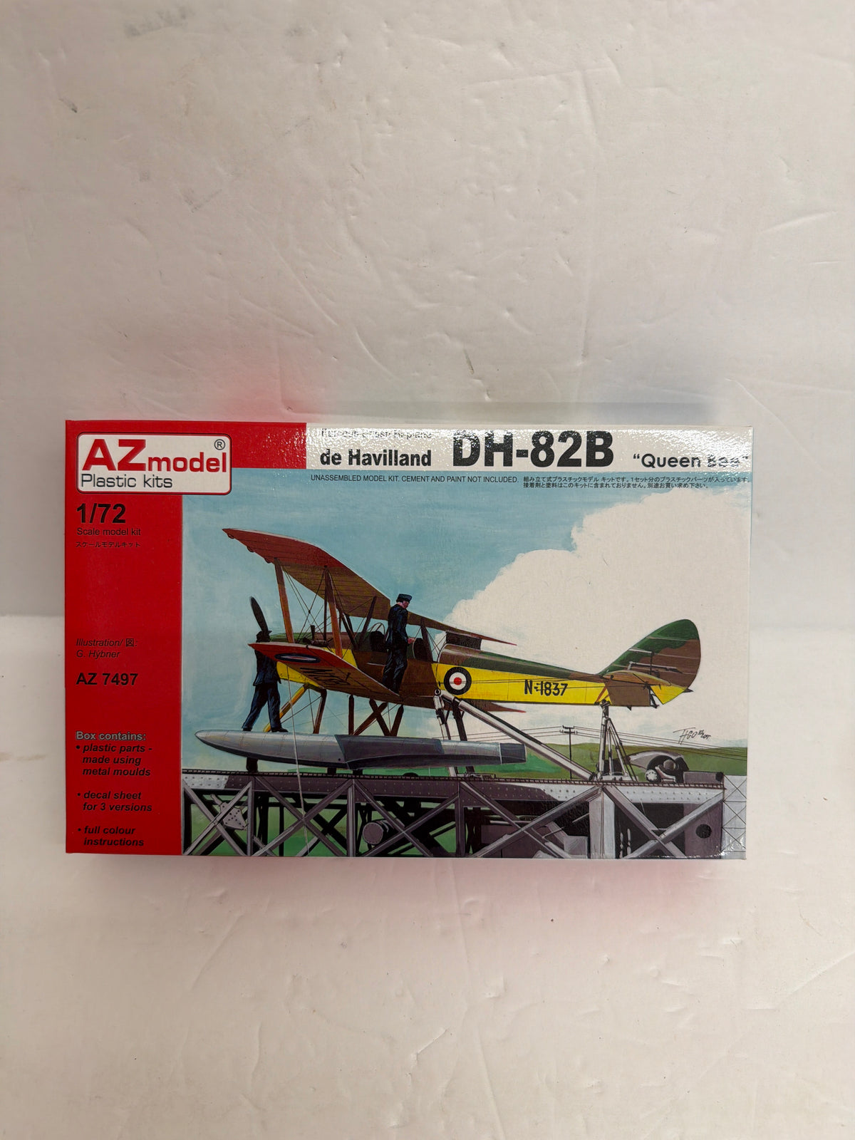 AZ Model Plastic Model kit de Havilland DH.82B Queen Bee — 1:72