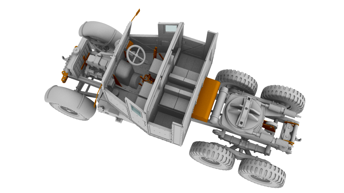 IBG 1/72 Scammell Pioneer Tank Transporter with TRCU30 Trailer Kit 72080