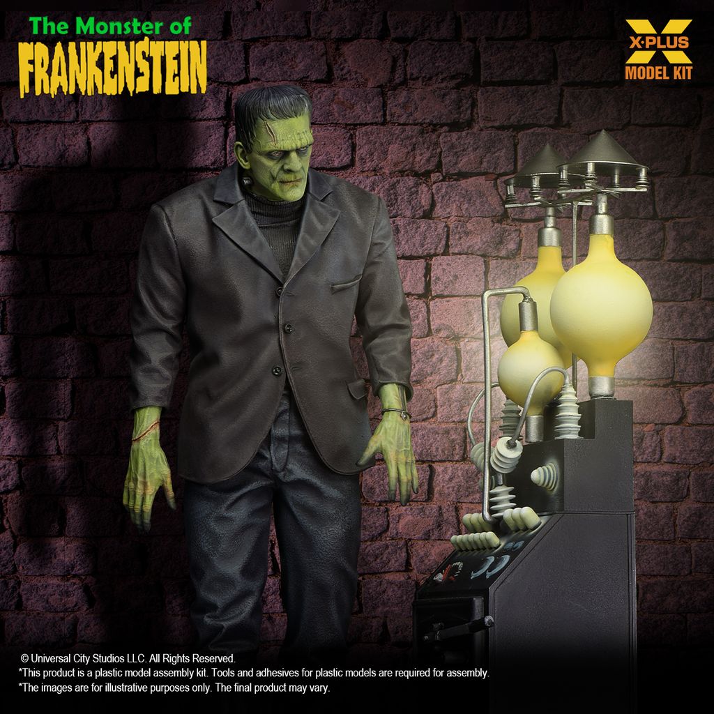 X-Plus 1/8 Scale The Monster of Frankenstein Kit - Pre Order - Expected July/August