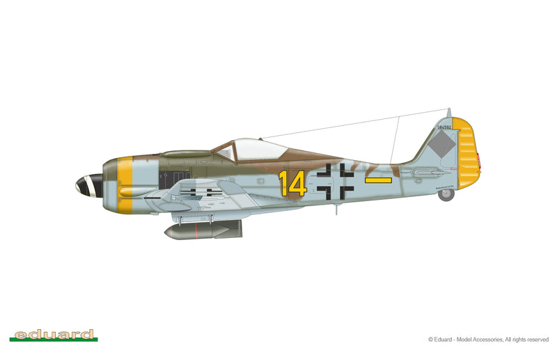 Eduard 1/72 Fw 190F-8 Profipack 70119