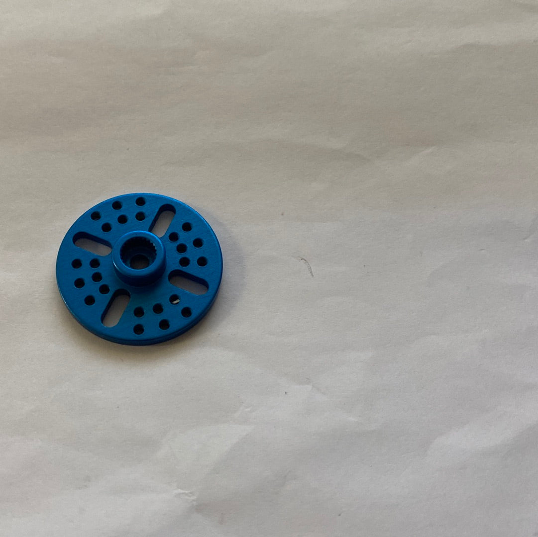 Metal Futaba Servo Disc - Blue