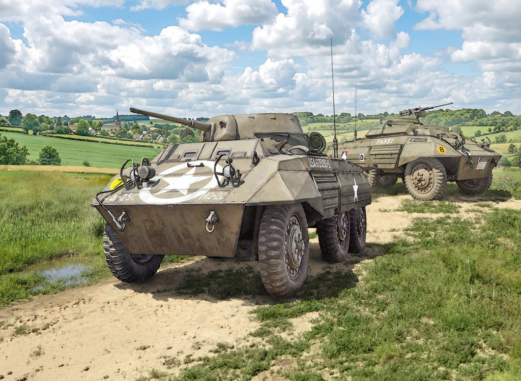 ITALERI 1/72 M8 Greyhound / M20 Kit 7087