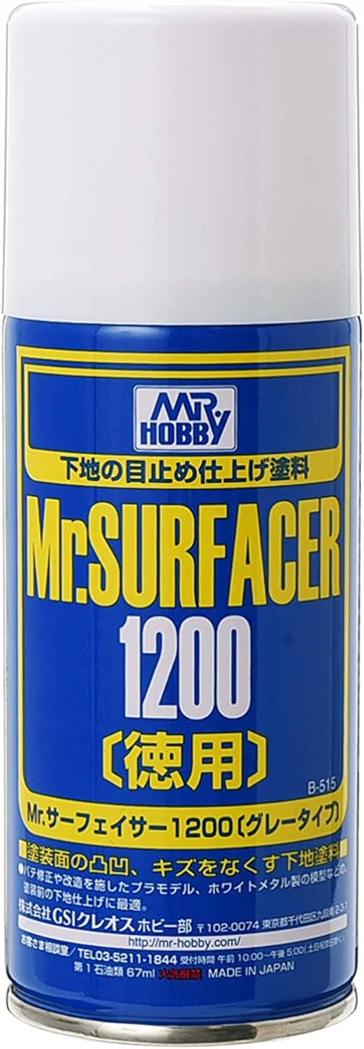 Mr Hobby Mr. Suurfacer 1200 - Gray  B-515