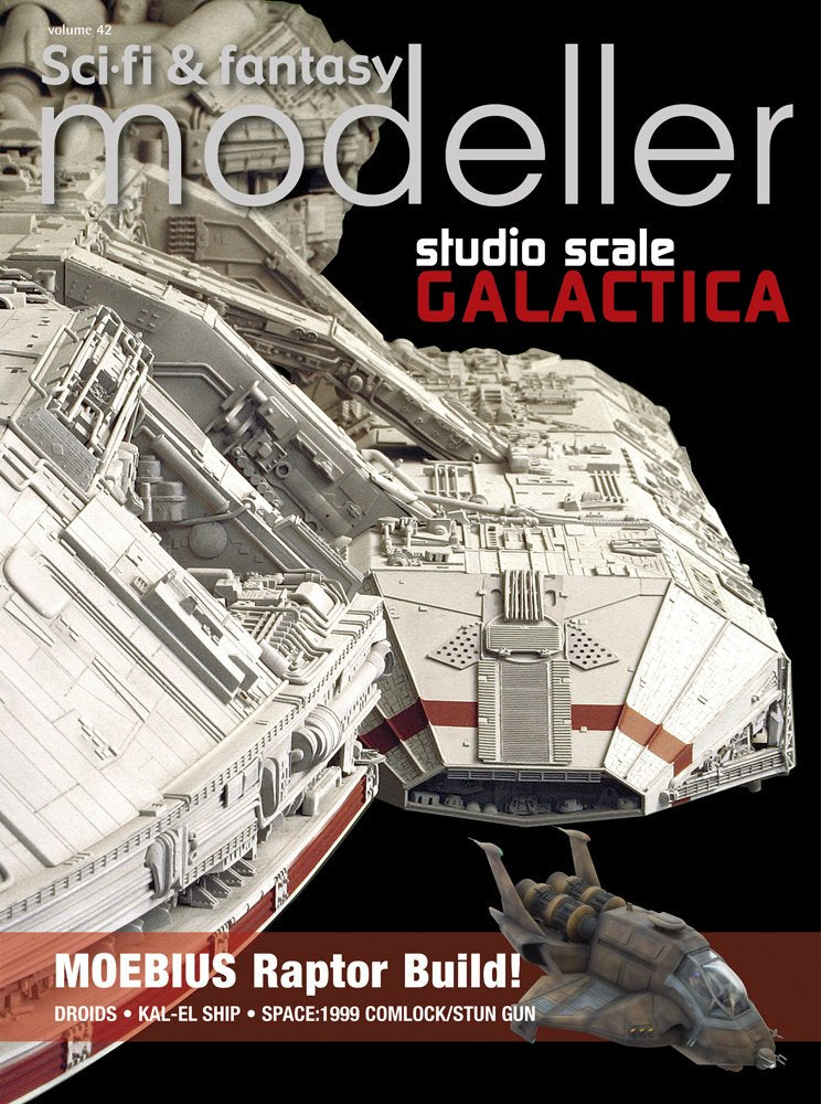 Sci Fi & Fantasy Modeller: Volume42 - Galactica and Moebius Raptor build
