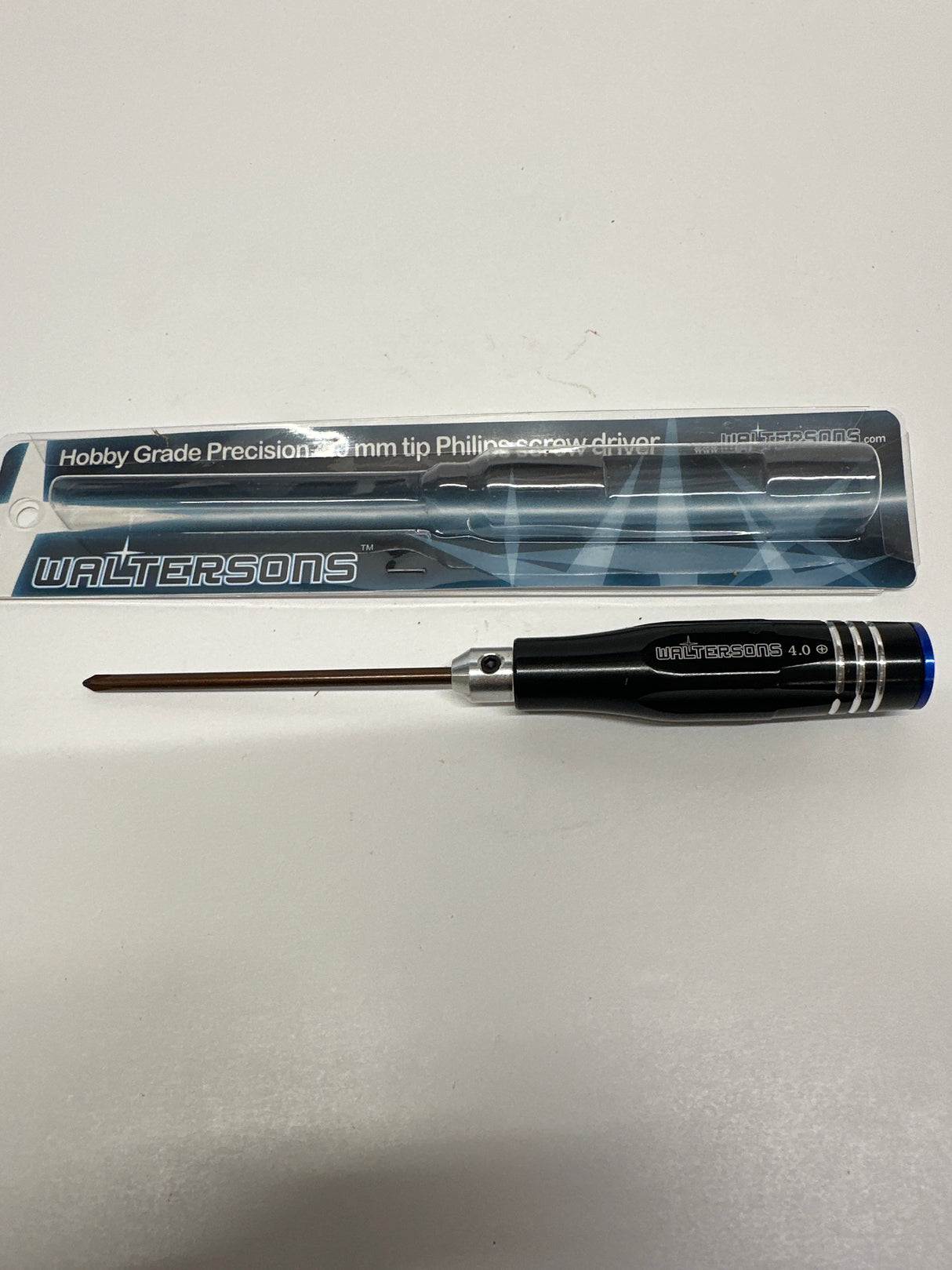 Waltersons High Grade Precision 4.0 mm Top Philips Screw Driver