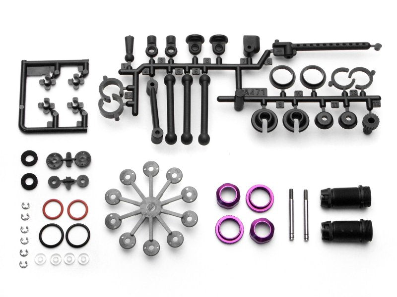 HPI Spares COMPOSITE THREADED SHOCK SET (50-55mm/2pcs) 72423 (HPI 5)