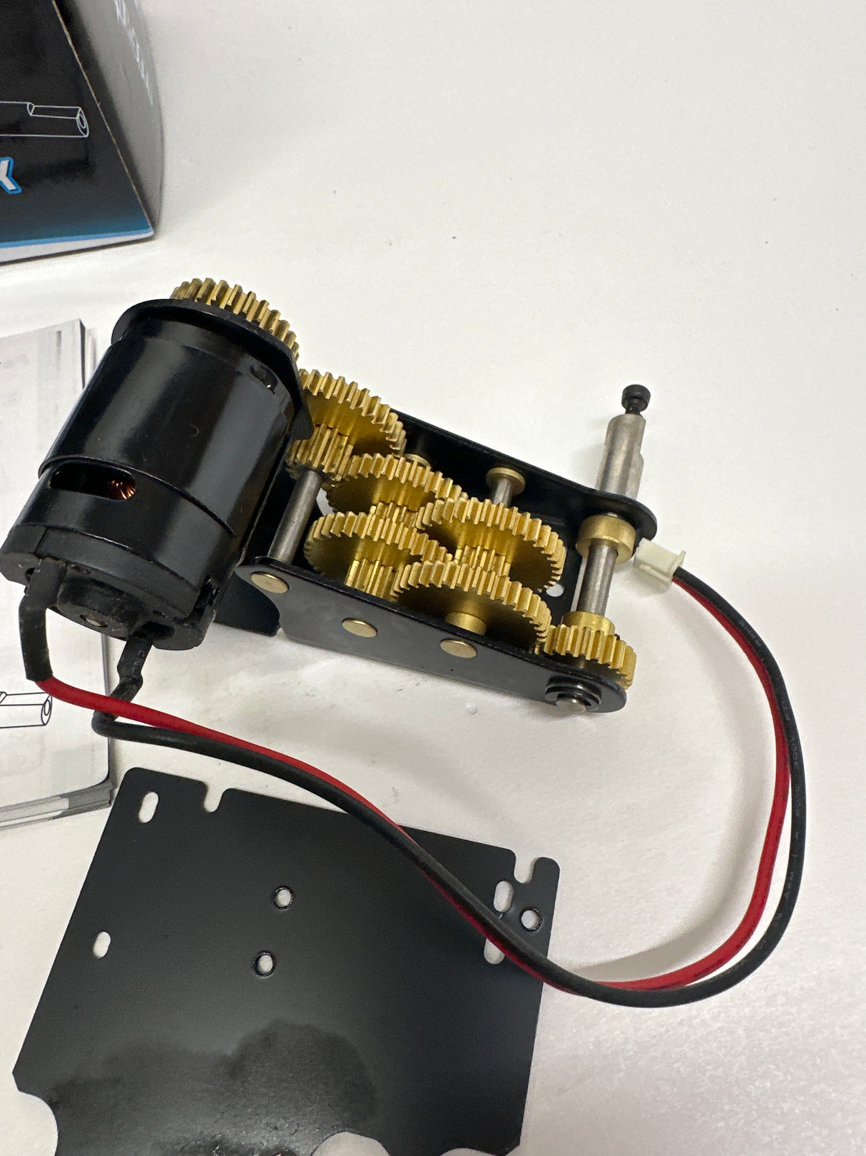 Waltersons henglong 3 Speed Short Shaft Brass Gear Box WT-0601A