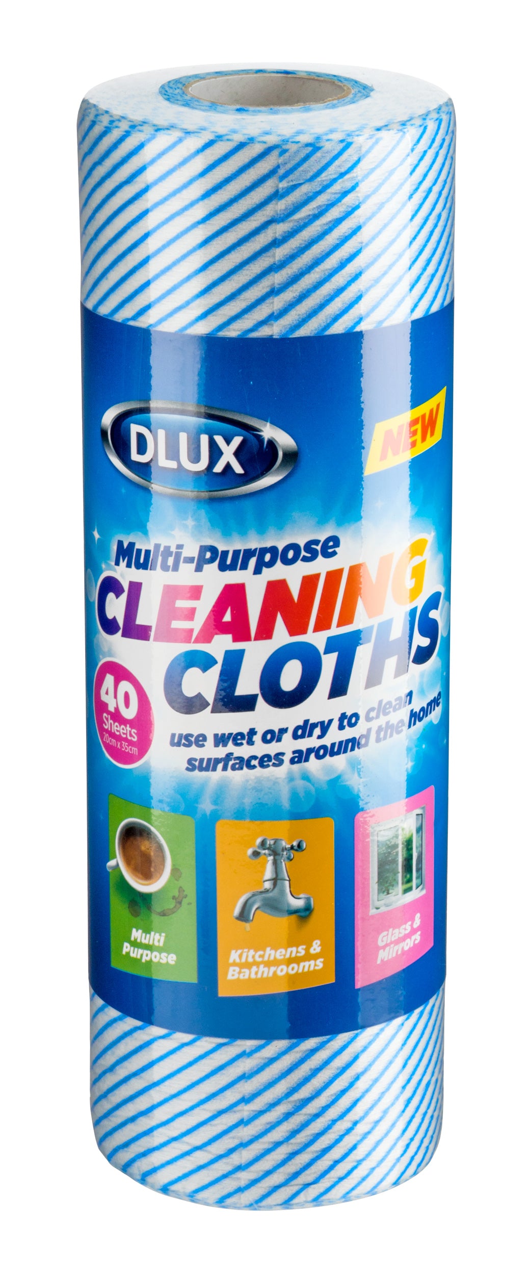 ROLL OF 40 CLEANING CLOTHS