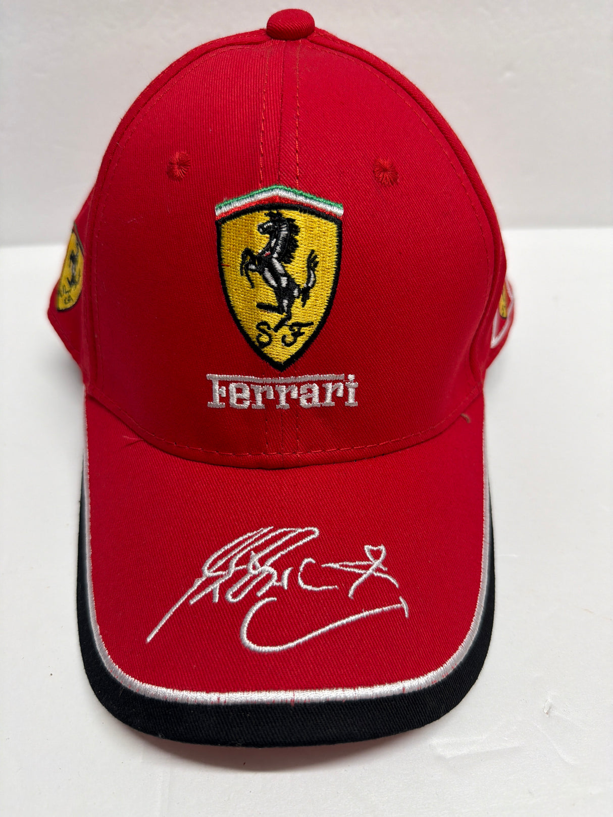 Ferrari Scuderia F1 Formula One Racing -Red- Adjustable Baseball Cap (second hand)