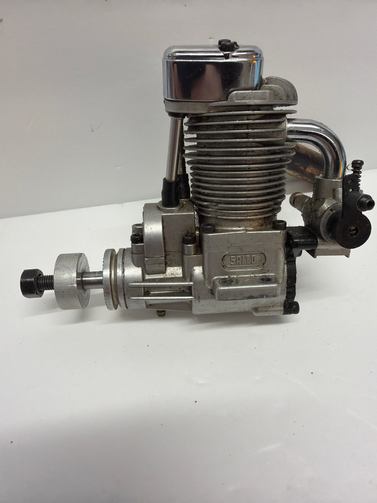 Second Hand Aircraft Engine 4-stroke Saito FA-72 (Box 62)
