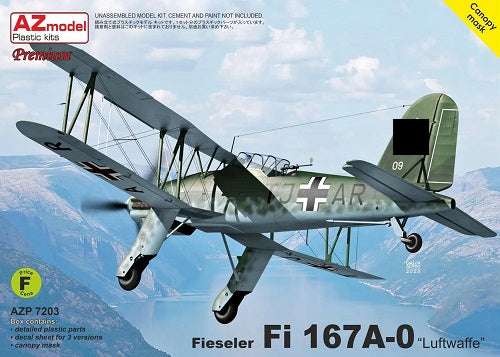 AZ Model 1/72 Fieseler Fi-167A-O Kit AZP7203