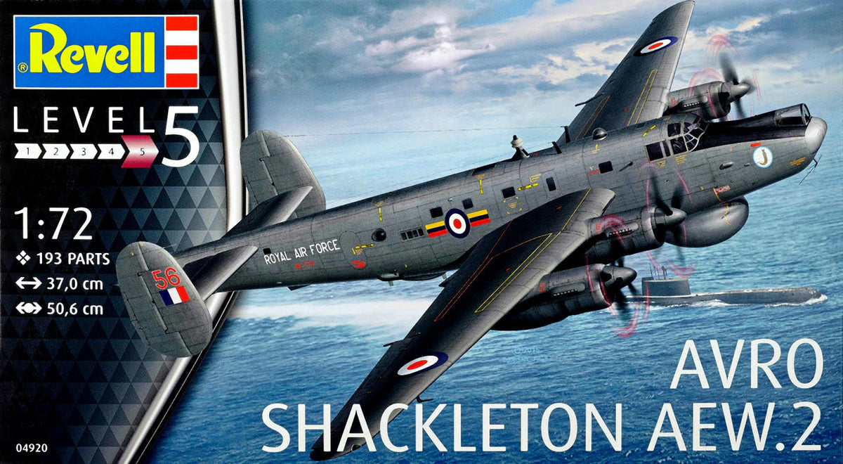 Revell 1/72 Avro Shackleton AEW.2 Kit 04920