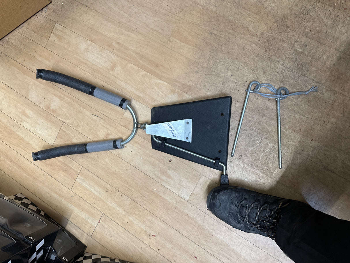 Second hand Ctafty Clamp Model Restrainer with foot release