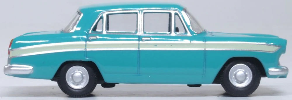 Oxford Diecast Austin Cambridge Fern Green/Snowberry White 1:76 Scale OO Scale