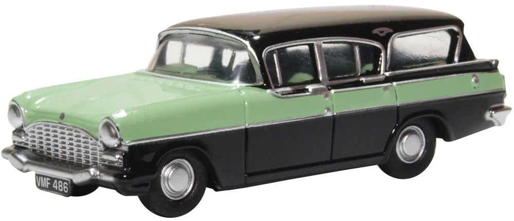 Oxford Diecast Vauxhall Cresta Friary Estate Versailles Green/Black 1:76 Scale OO Scale