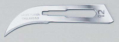 1 X PACK OF 5 NO 12 SCALPEL BLADES