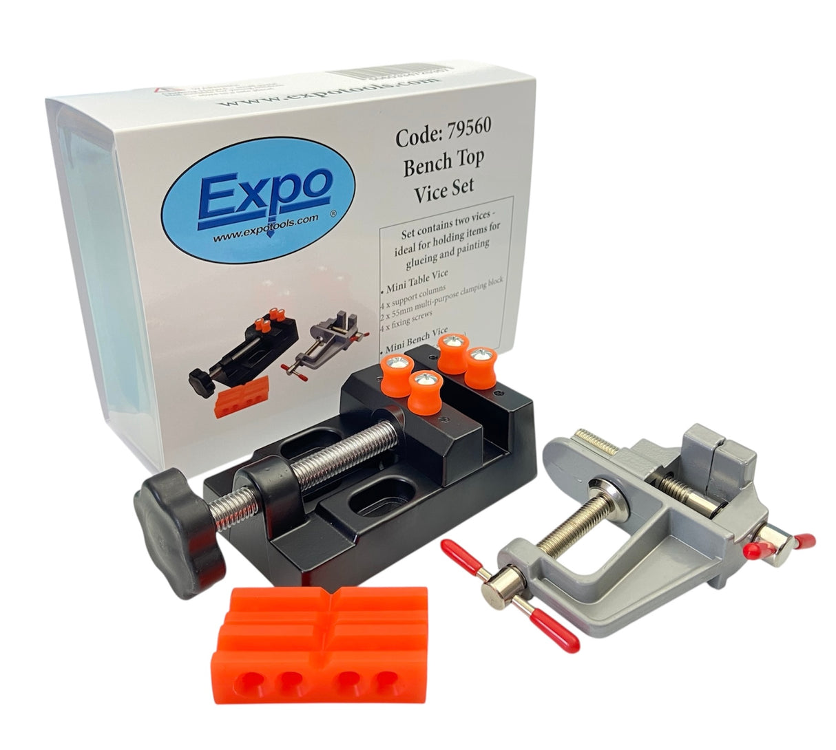 Expo Bench Top Vice Set 79560