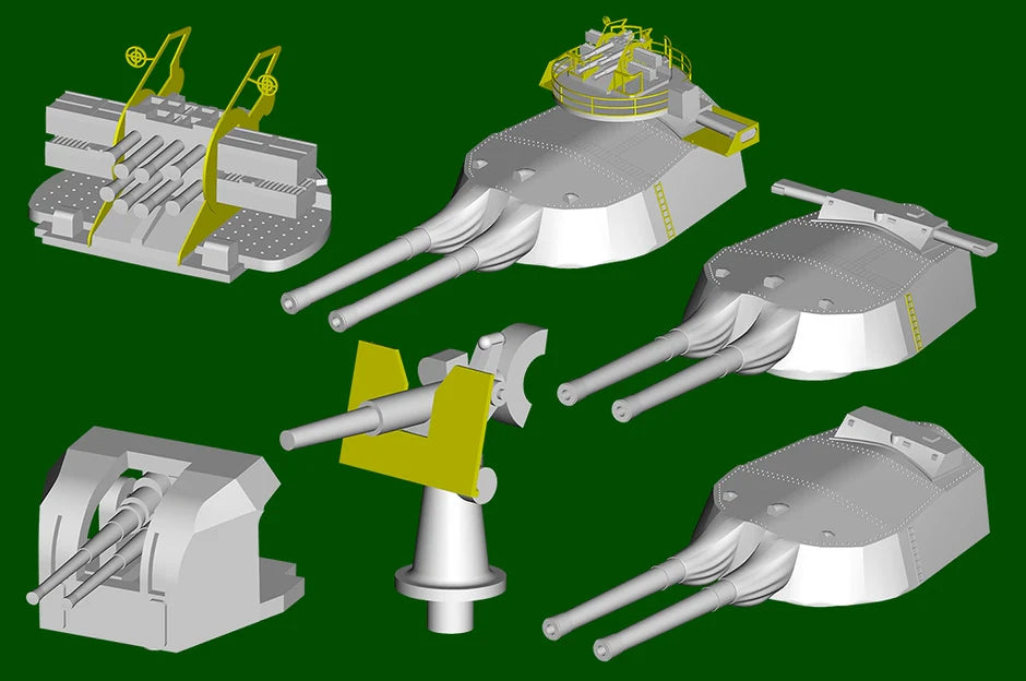 Trumpeter 1/350 HMS Resolution Kit 05379