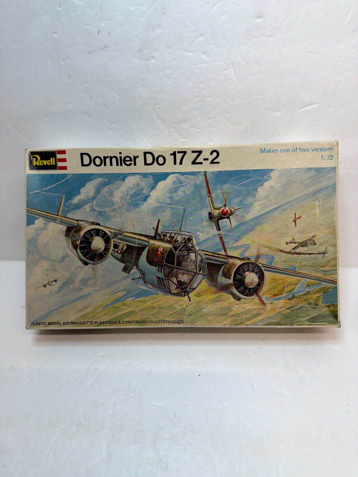 Dornier Do 17 Z-2 — Revell 1/72 Plastic model Kit Vintage