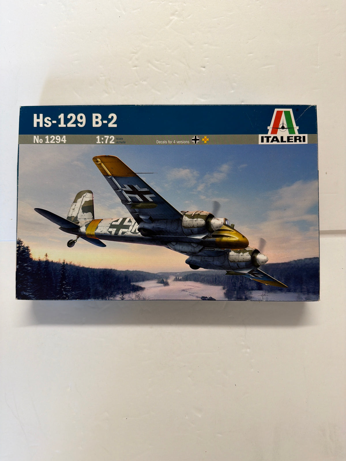 Italeri Hs-129 B-2 1/72 Plastic Model Kit