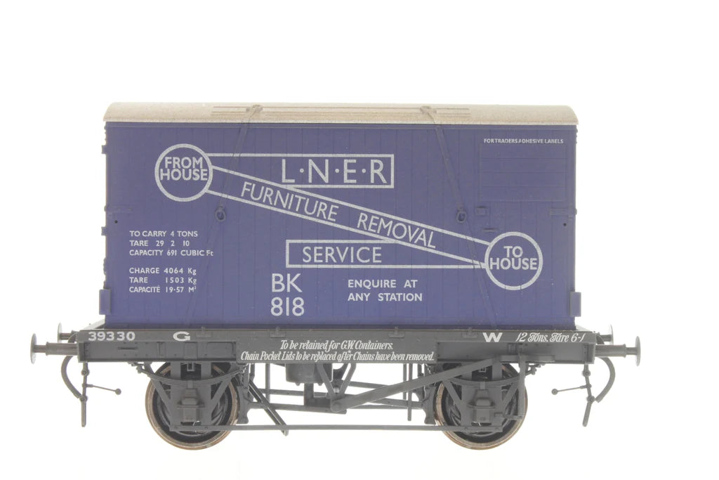 LNER Conflat & Container Weathered