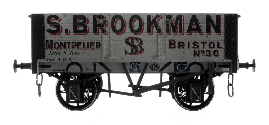 5 Plank Wagon 9 W/B S. Brookman 30 Weathered