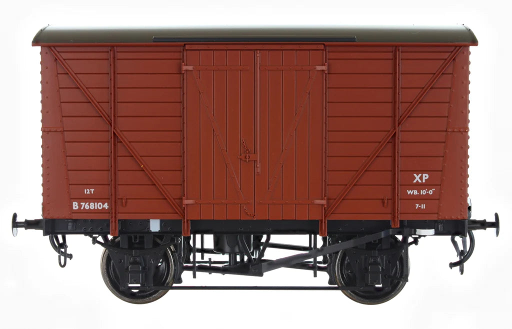 BR Standard Planked Van Diagram 208 Bauxite B768104