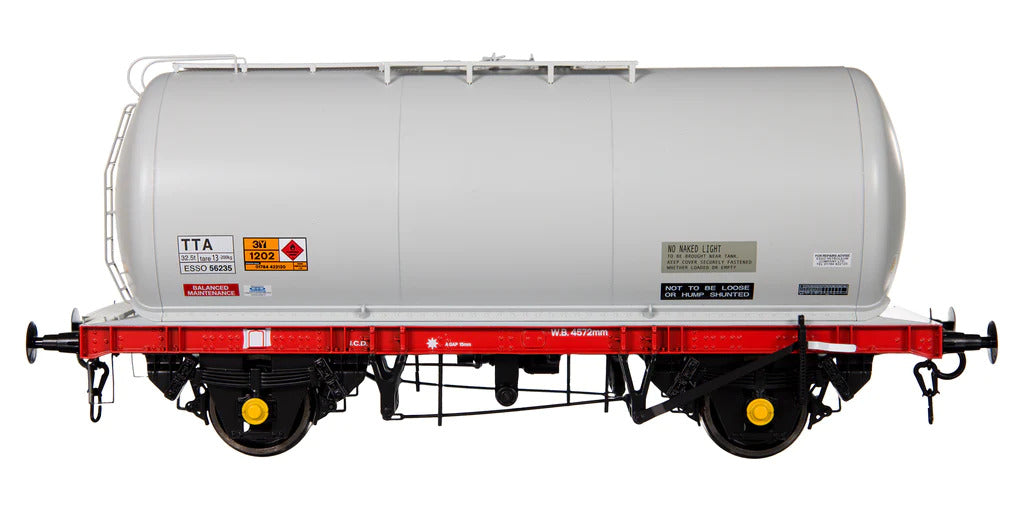 TTA 45T Tanker Esso Grey/red Chassis 56235 Drawing A2
