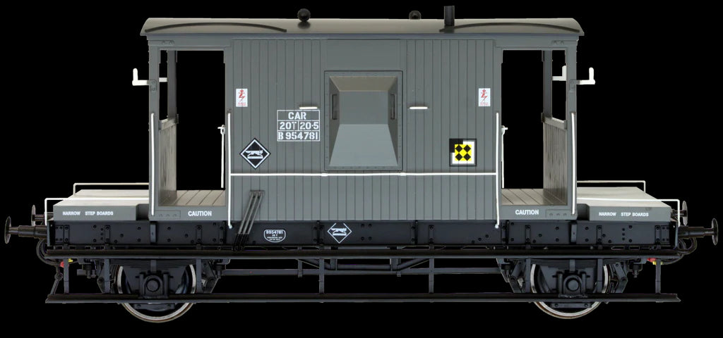 BR 20T Brake Van B954781 Grey Coal Sector CAR