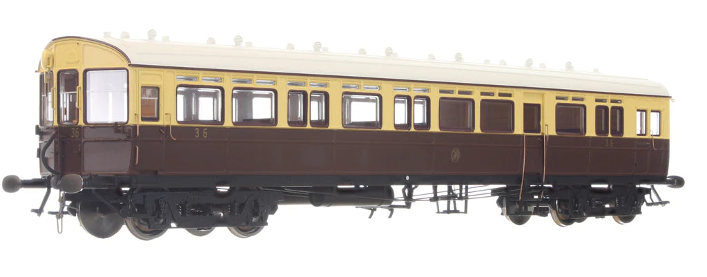 Autocoach GWR 36 Shirtbutton Chocolate & Cream