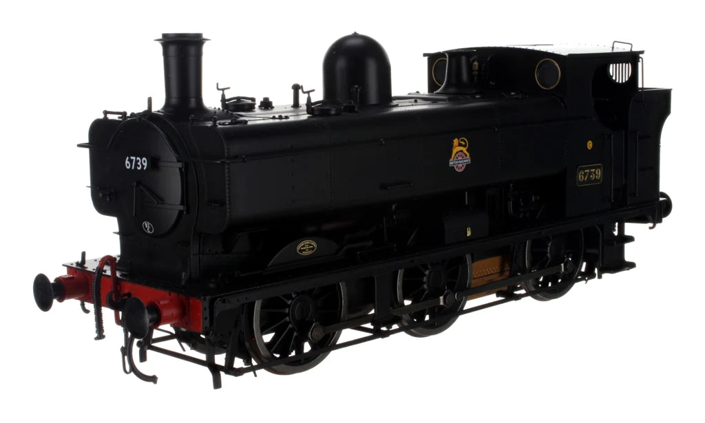 Class 57xx Pannier 6739 BR Black Early Crest