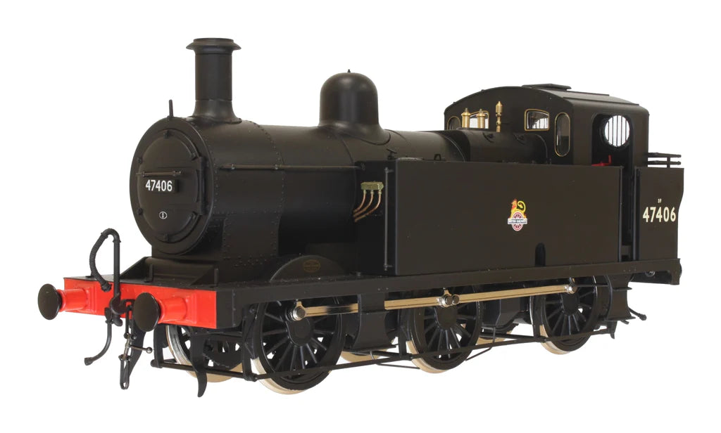 Jinty 3F 0-6-0 BR E/Crest 47406