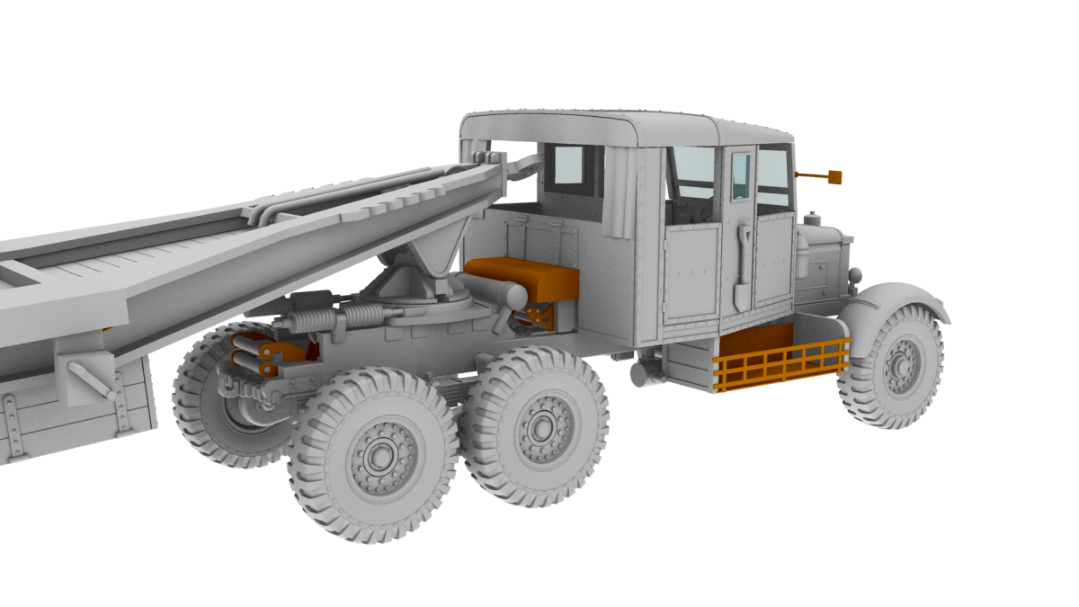 IBG 1/72 Scammell Pioneer Tank Transporter with TRCU30 Trailer Kit 72080