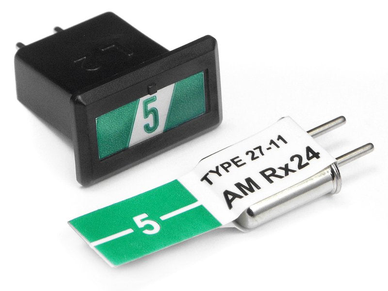 Vintage 27mhz AM Crystals - Pairs (Tx/Rx) Green