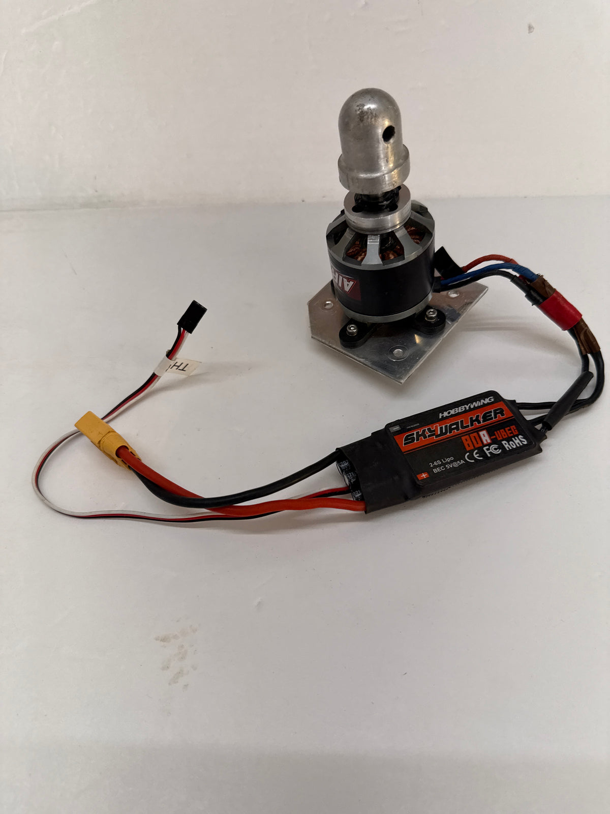 Second Hand Turnigy L5055B Motor and Hobbywing Skywalker 80amp UBEC ESC