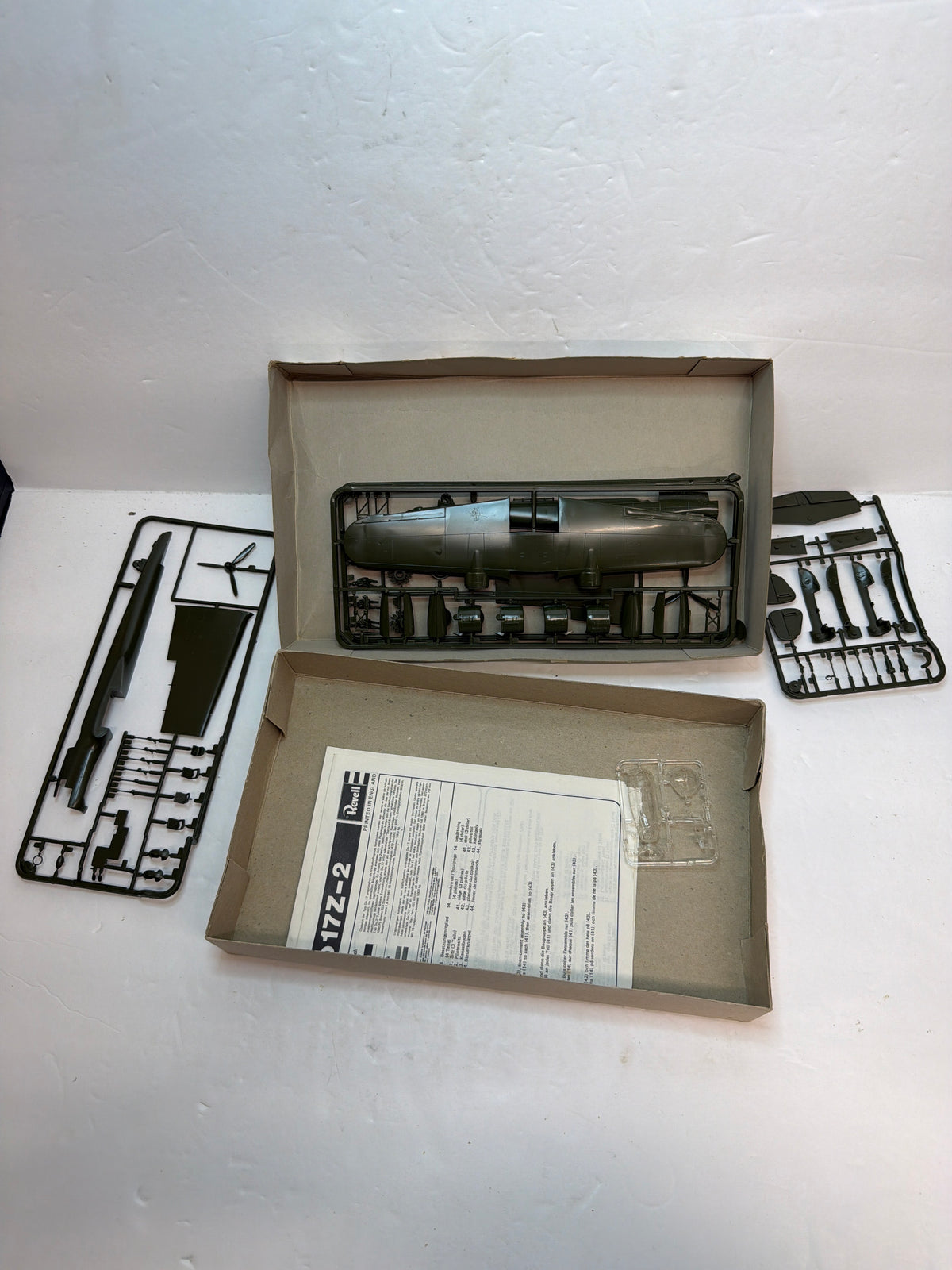 Dornier Do 17 Z-2 — Revell 1/72 Plastic model Kit Vintage