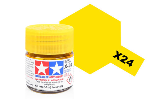 Tamiya X-24 Clear Yellow 81524