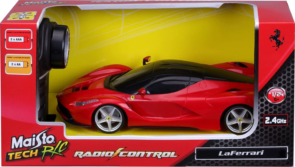 Maisto 1:24 RC TECH R/C Ferrari LaFerrari Radio Control 2.4 GHz Handset