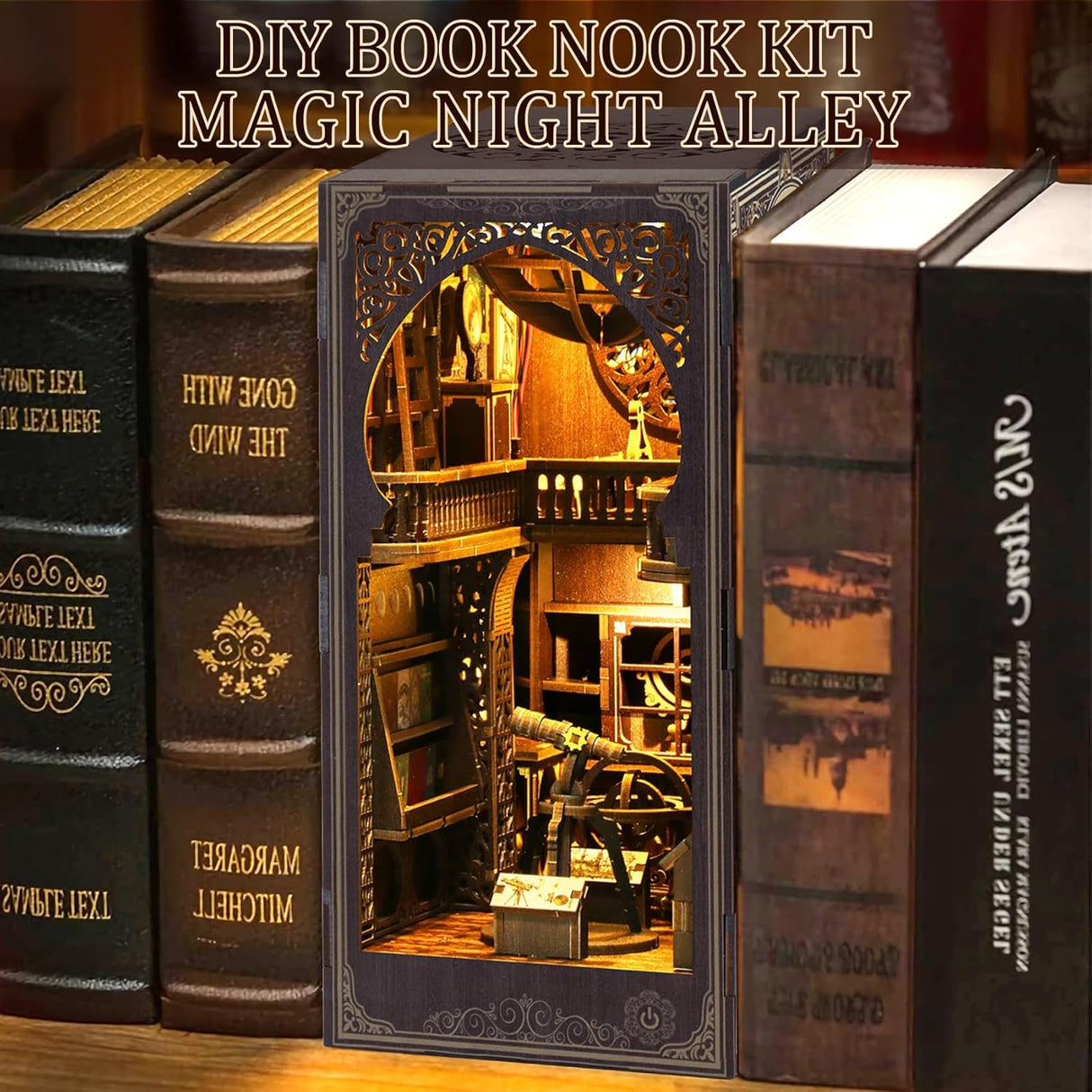 DIY DOLL HOUSE BV02-005 ASTRONOMY MUSEUM BOOK NOOK