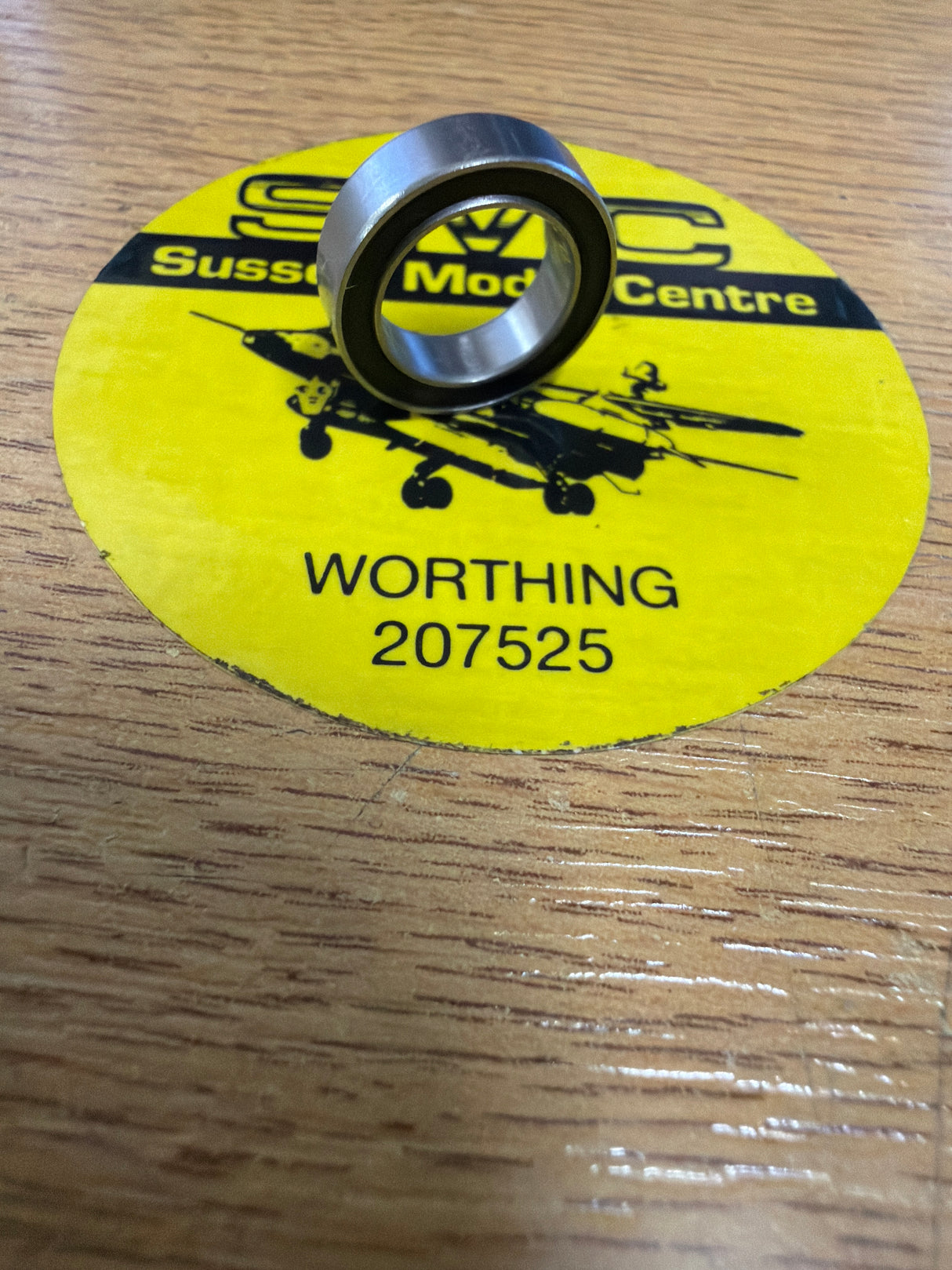 Ball bearings black rubber sealed (10x15x4mm)