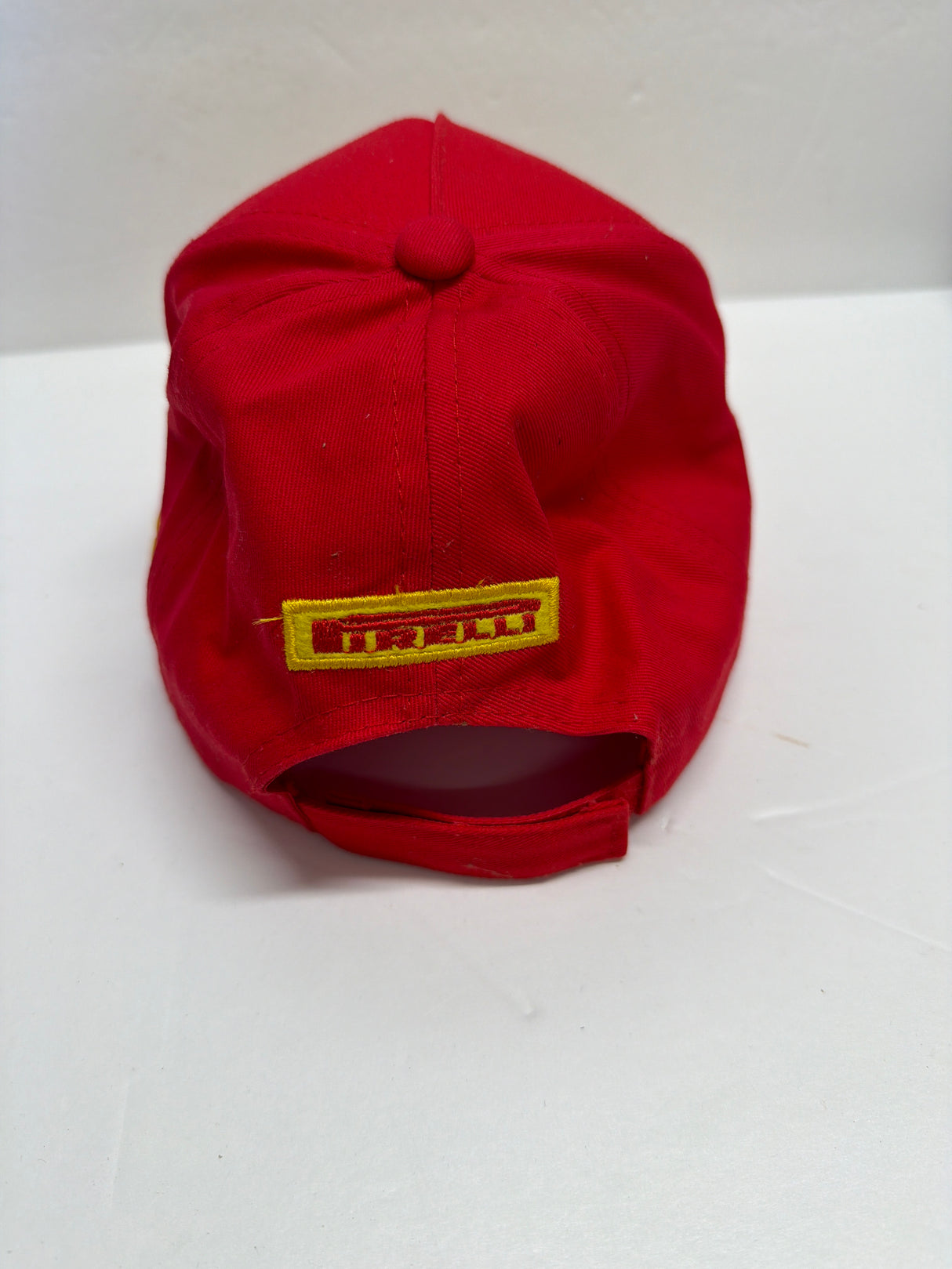 Pirelli Red Baseball Cap Yellow / Red Logo (second hand)