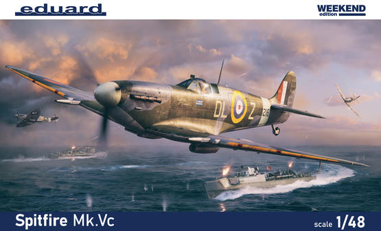 Eduard 1/48 Spitfire Mk.Vc kit EDK84192